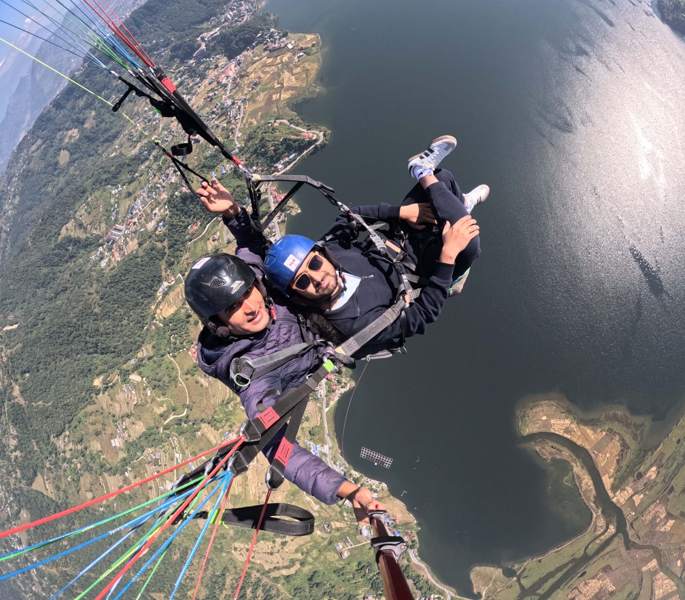 Acrobatic thrills with a view