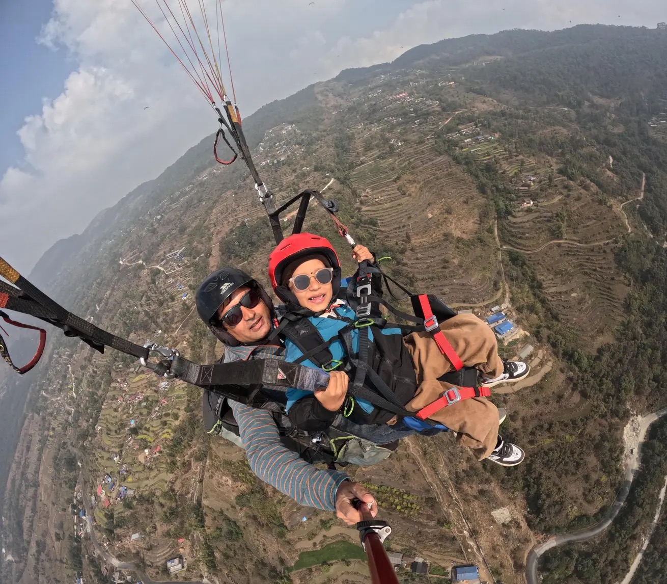 Acrobatic tandem experience